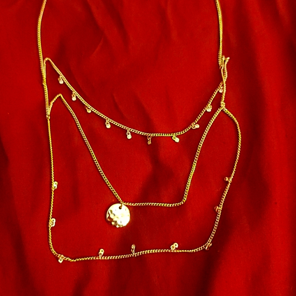 Layered necklace - Picture 2 of 2